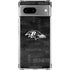 NFL Baltimore Ravens Black & White Google Pixel 7a Clear Case